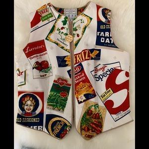 TAPP Henri Bendel cotton vest